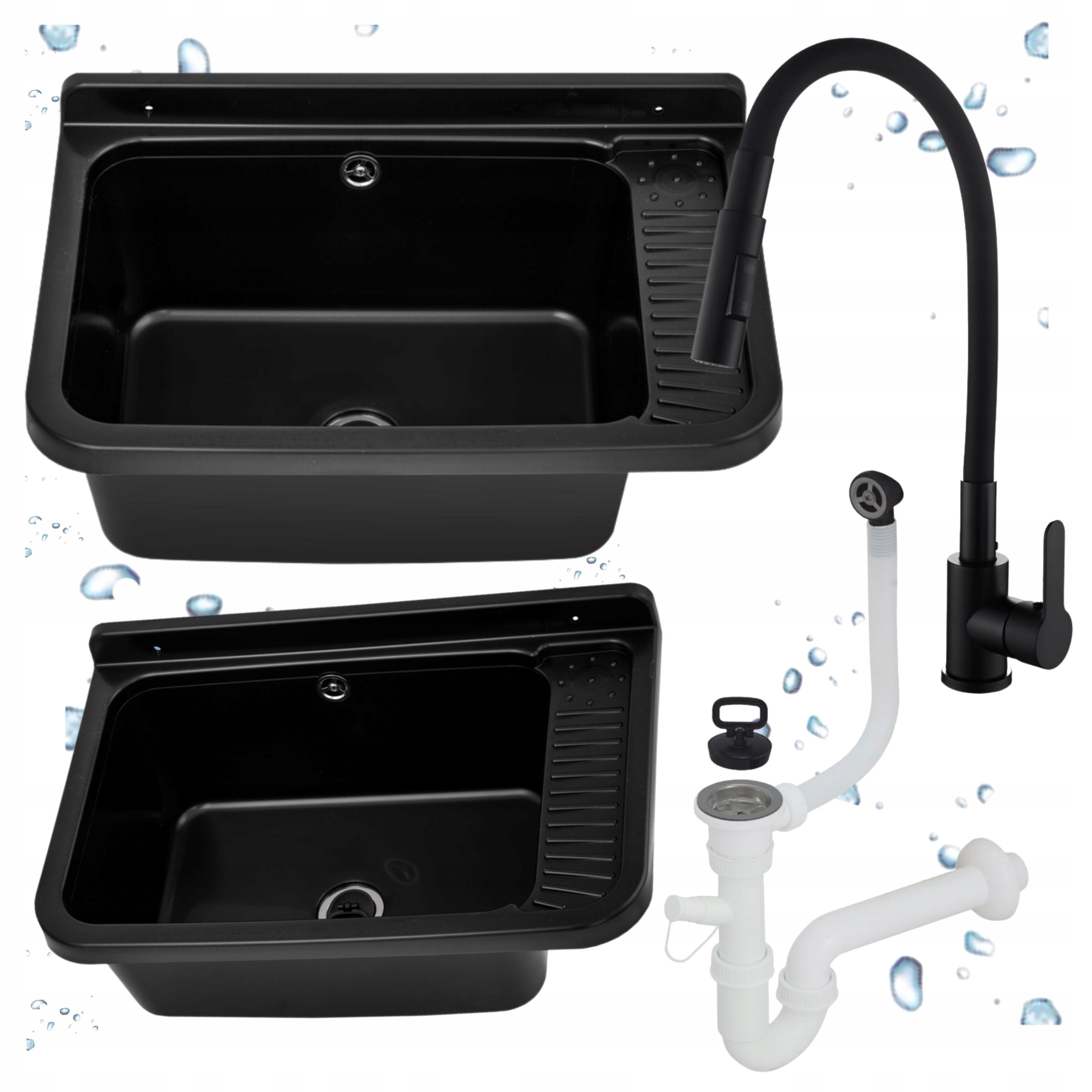 Ekonomický dřez Technická komora Prádelna Kotelna Baterie Černá