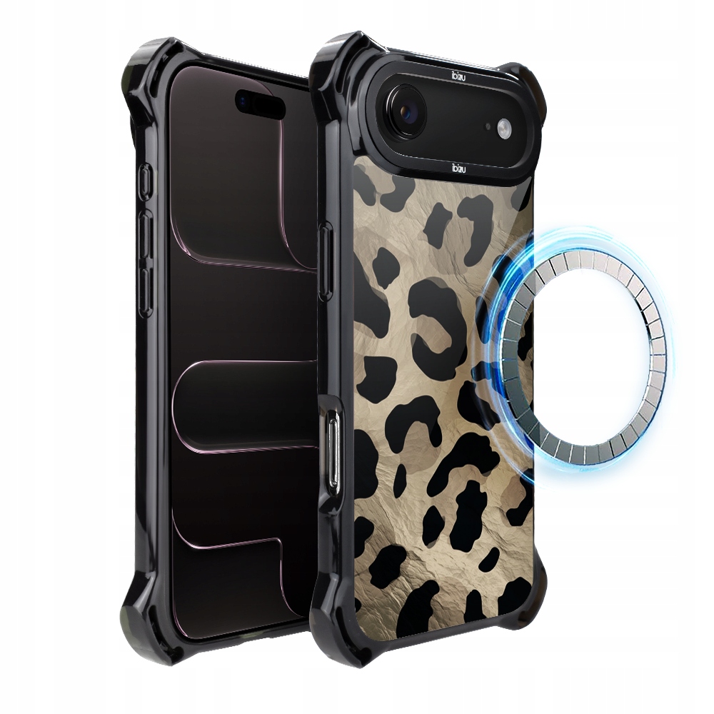 Pouzdro DropGuard Ultra pro iPhone Air Ibizu s MagSafe, barva Wild Leopard