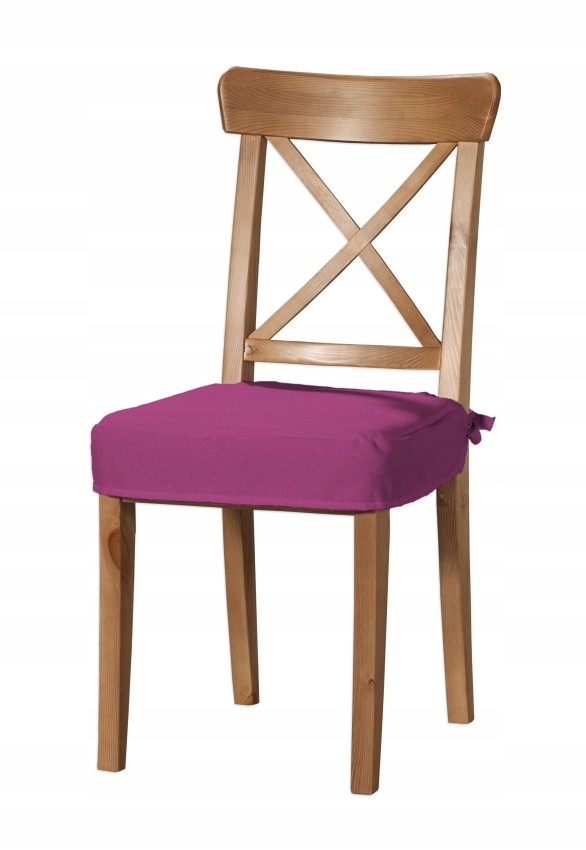 Dekoria Sedák na židli Ingolf Ikea růžový