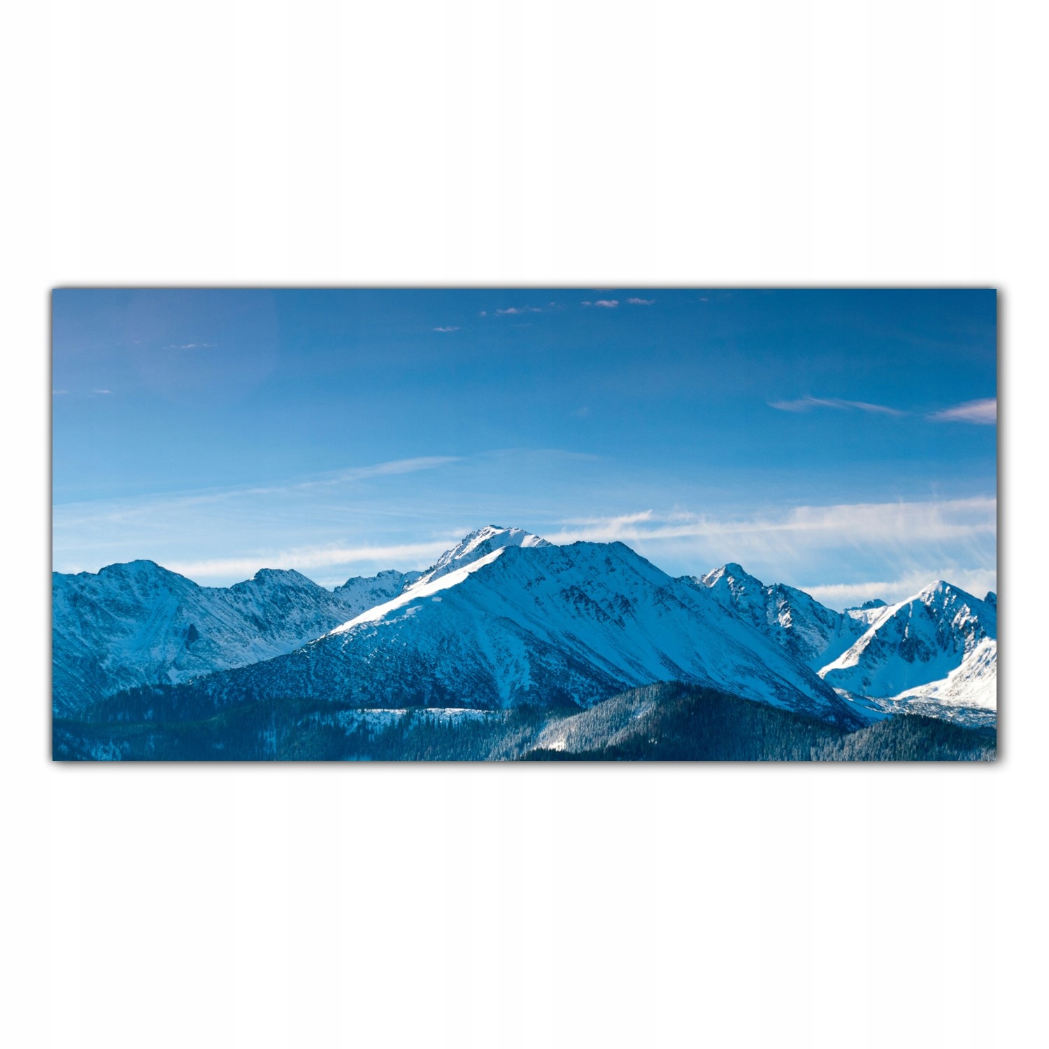 

Obraz na szkle Foto Góry Śnieg Krajobraz 120x60