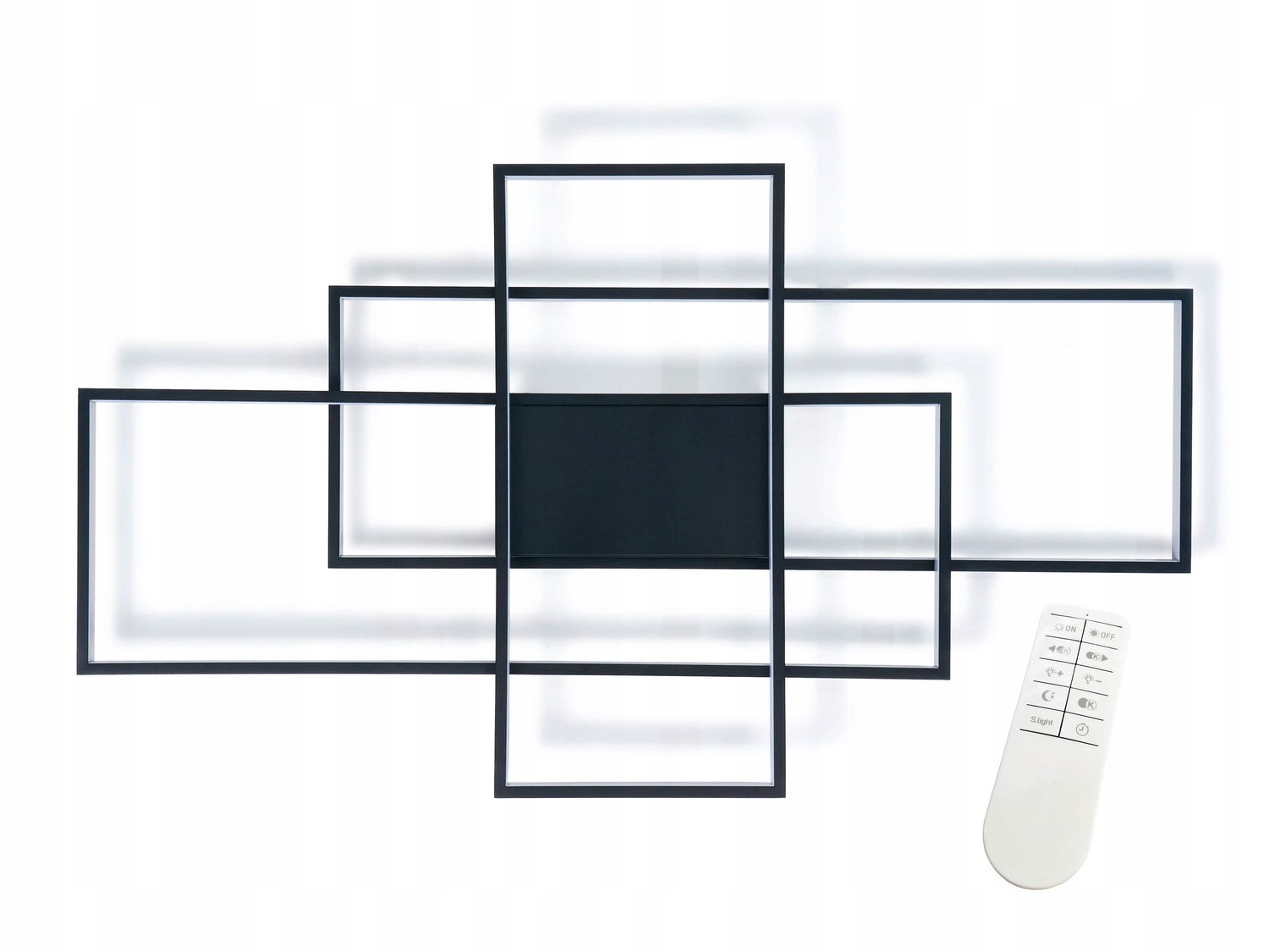 

Lampa Led Sufitowa Żyrandol Plafon 130W Pilot 3W1