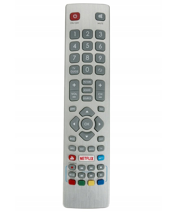 Pilot do TV Sharp Aquos LC60UI7652E, LC-60UI7652E
