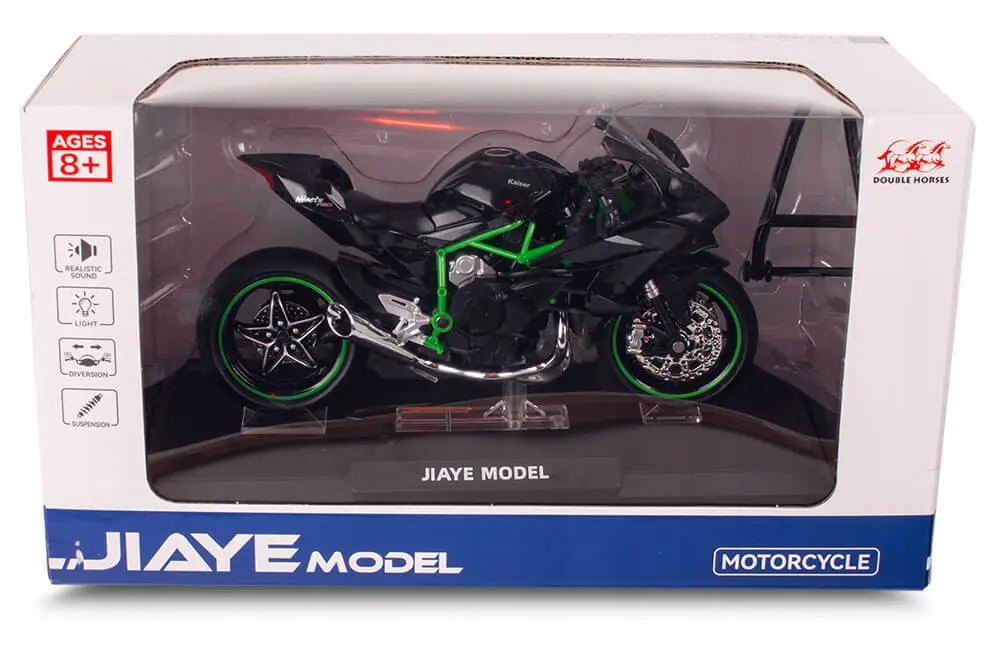 METALOWY MOTOR MOTOCYKL ŚCIGACZ WYŚCIGOWY MODEL ZABAWKA 1:12 Kod producenta MOTOR