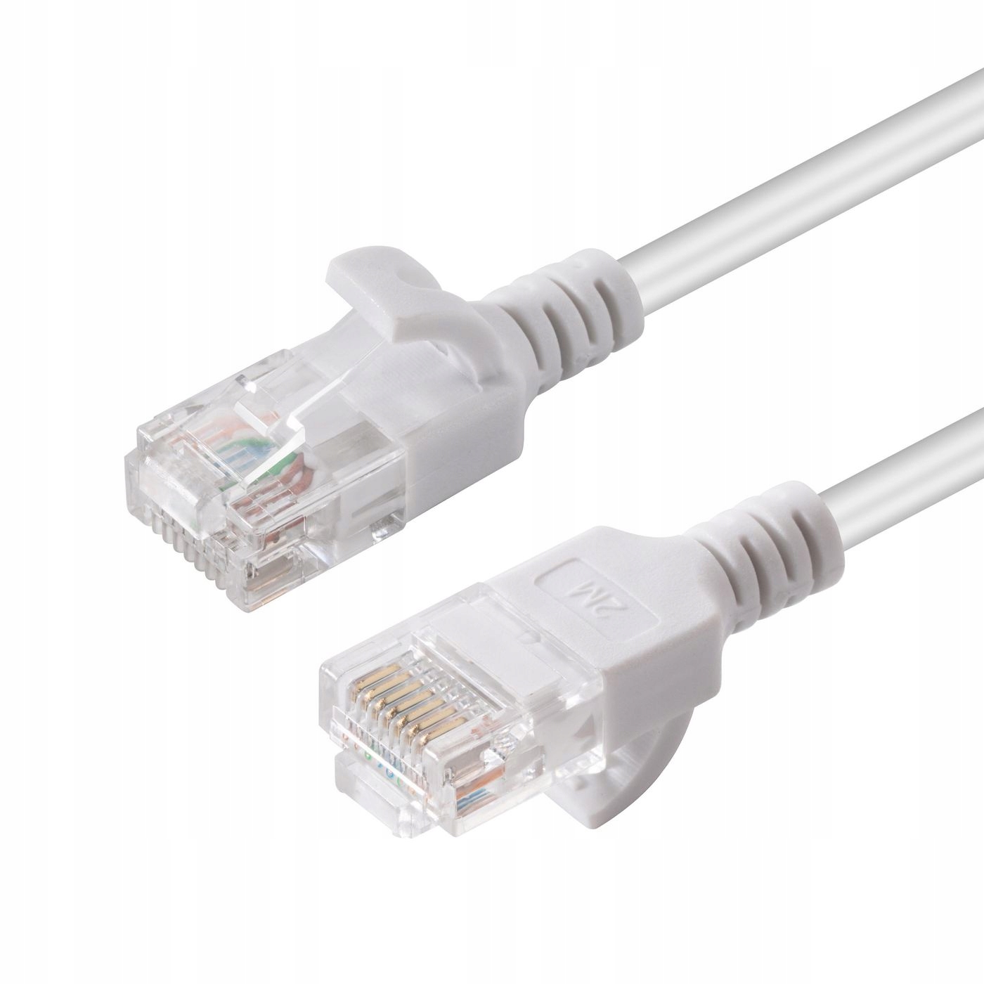 Microconnect V-UTP6005W-SLIM kabel sieciowy 0,5 m Cat6 U/UTP (UTP) Biały