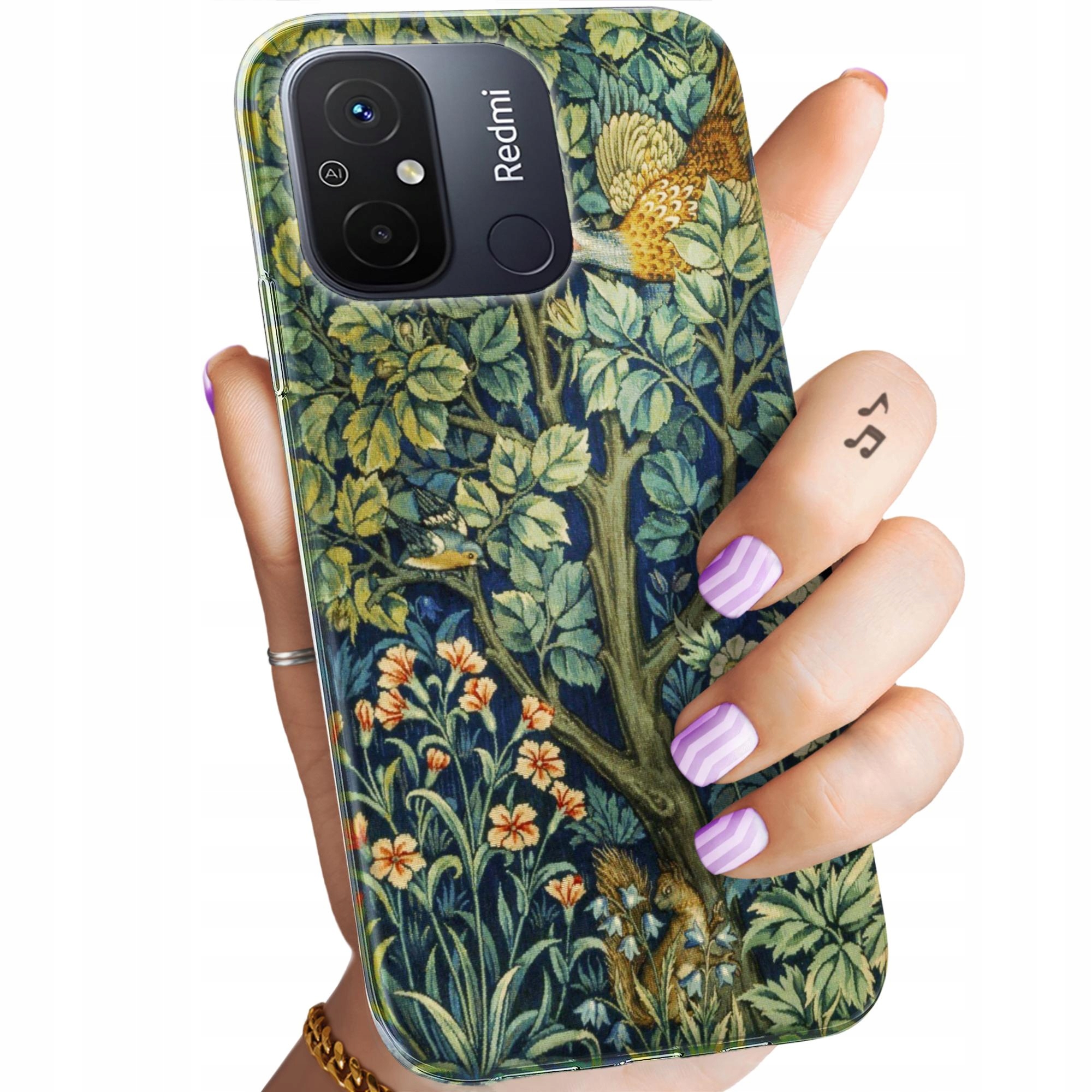 Etui Do Xiaomi Redmi 12C William Morris Arts And Crafts Tapety Case