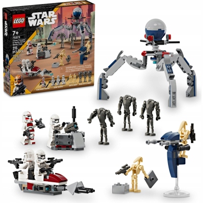 Lego 75372 Star Wars Bojová sada s vojákem klonové armády a droidem