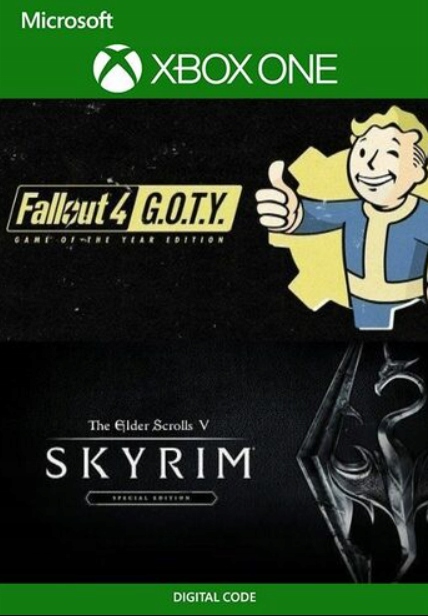 The Elder Scrolls V Skyrim Anniversary Fallout 4 Goty Xbox One/x/s Klucz