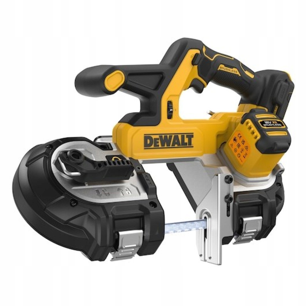 Akumulátorová pásová pila DeWALT DCS378N 18V body