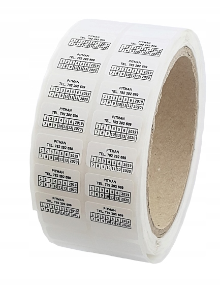 

Plomba Krusząca Biała 20*10 MM 1000 szt