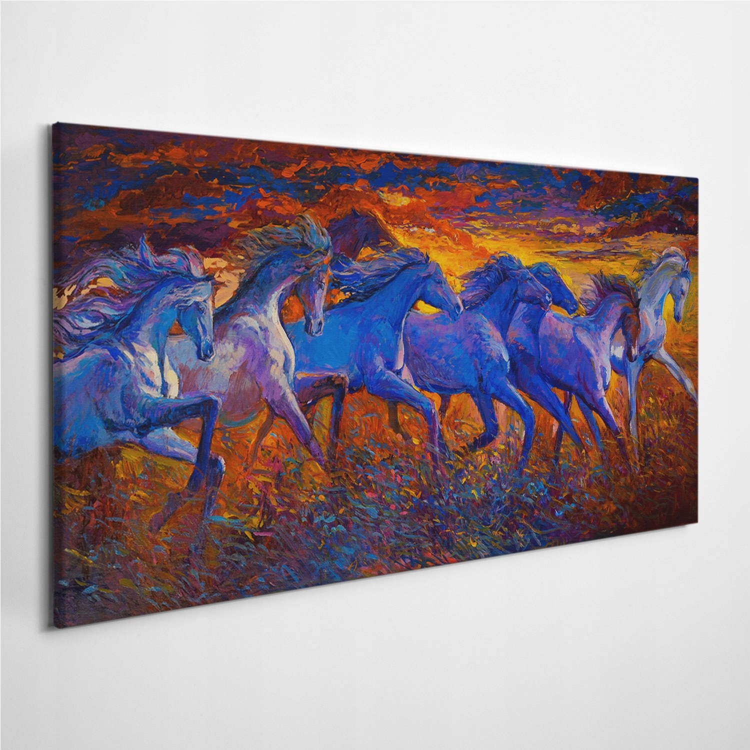 

Foto-obraz na ścianę Konie Zwierzęta Galop 100x50