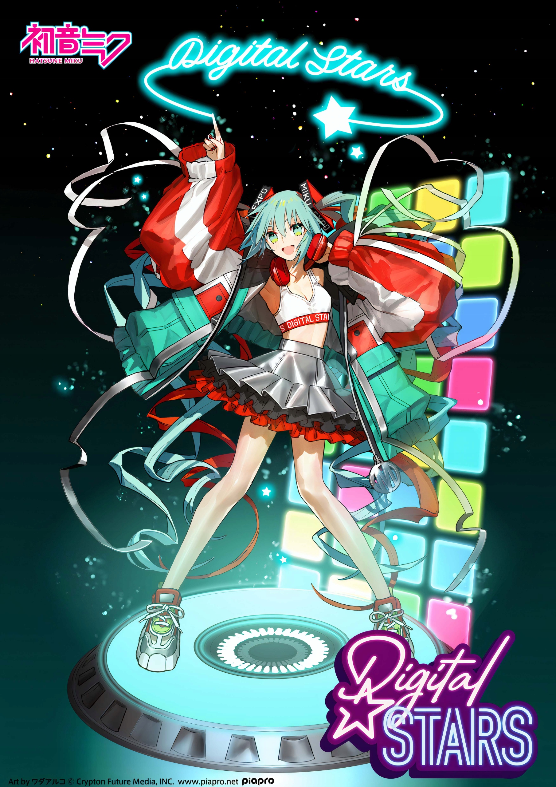 

Plakat A3 Vocaloid Hatsune Miku Digital Stars