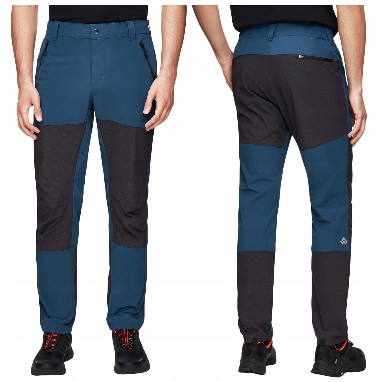 Spodnie Trekkingowe 4-WAY męskie turystyczne Alpinus Dekan na lato 3XL