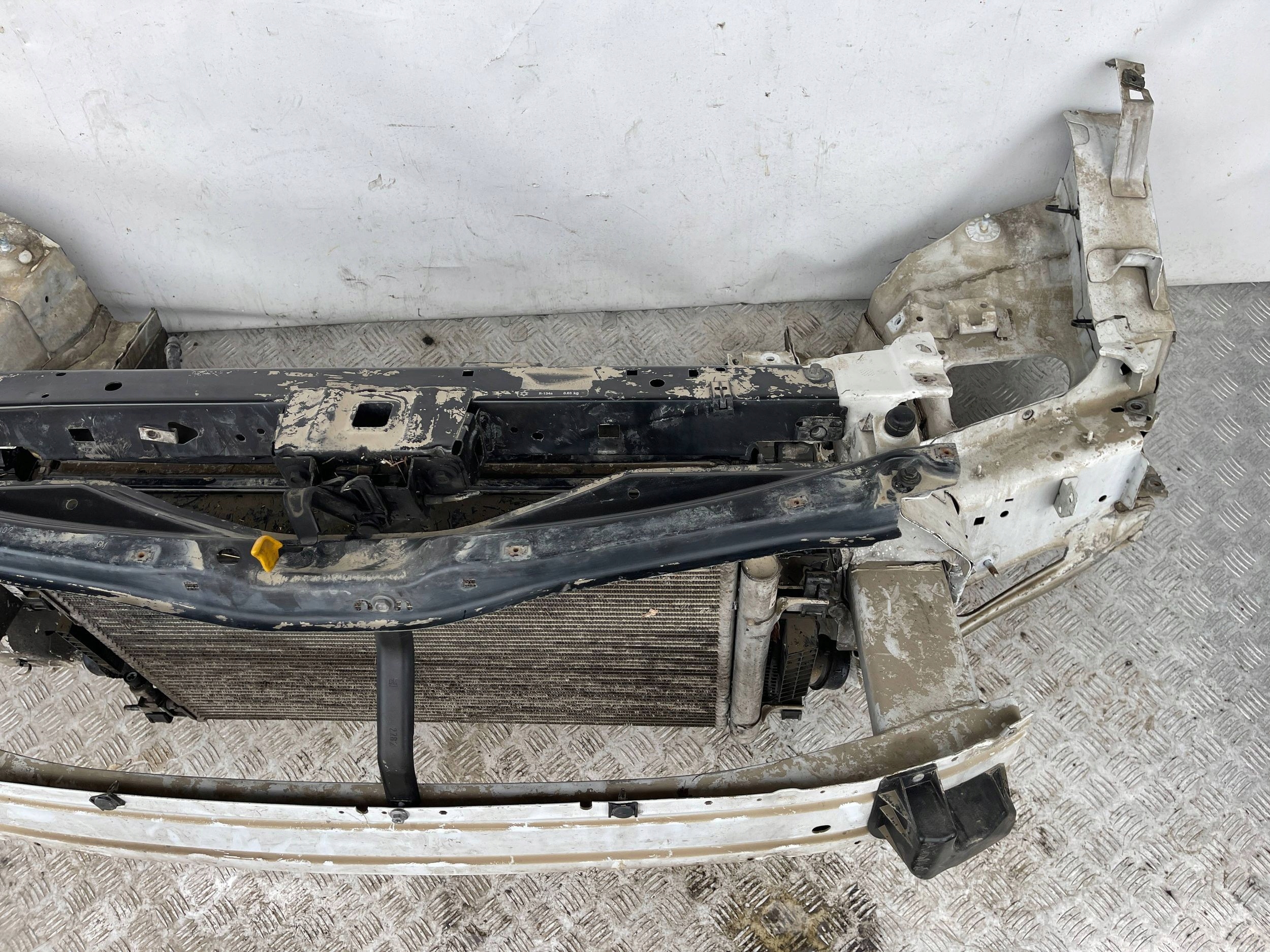 front body wall front pillar radiator Opel Zafira C 1.6 TURBO