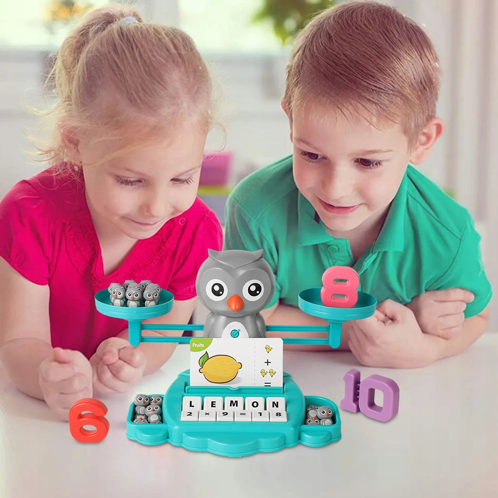 Waga szalkowa równoważnia gra do nauki liczenia EAN (GTIN) 5904161362760