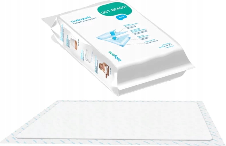 BABYONO PODKŁADY DO PRZEWIJANIA PRZEWIJAK W PŁATACH 90x60 10 SZT 509 Marka Babyono