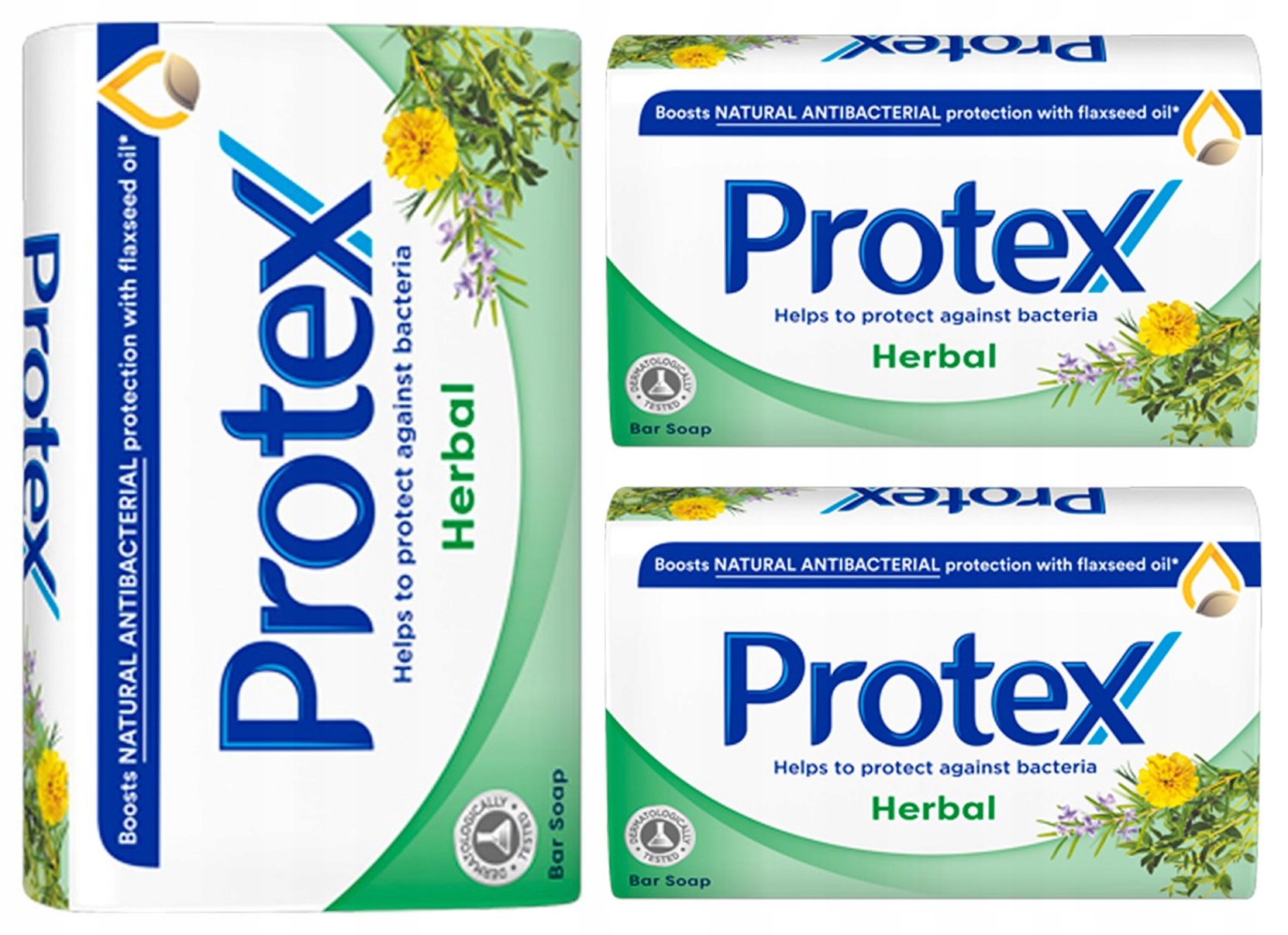 

3x Protex Herbal Mydło Antybakteryjne W Kostce 90g