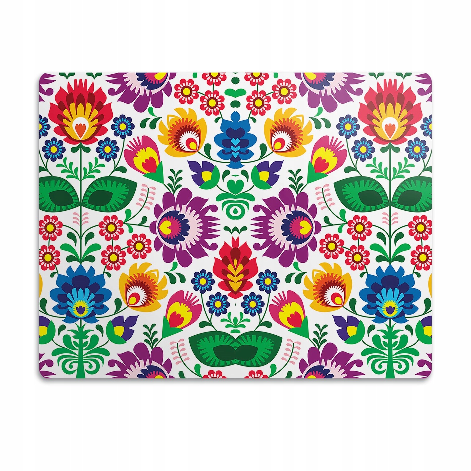 Levně Pro psa kočku podložka pod misku Folklor venkovský 90x60