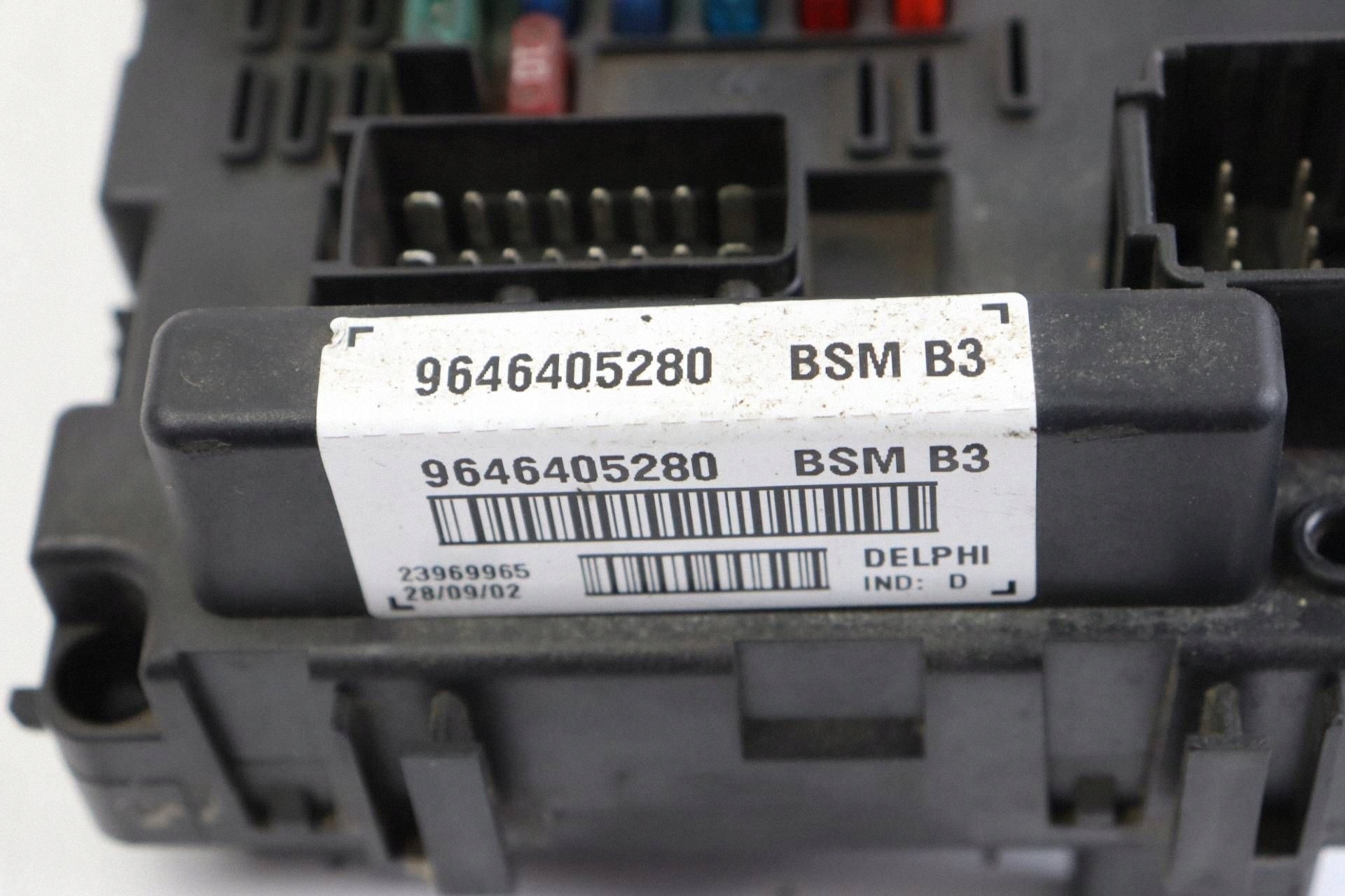 CITROEN PEUGEOT modulo Scatola Centralina BSM 9646405280