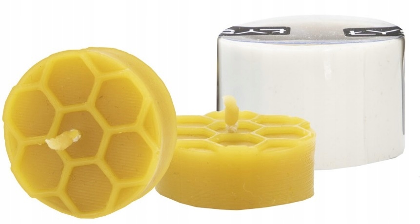 

Forma do świec z wosku tealight komórka pszczela