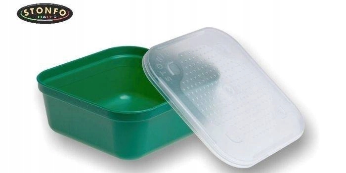 Pudełko Stonfo z przykrywką 0,6L (13x13x5cm)