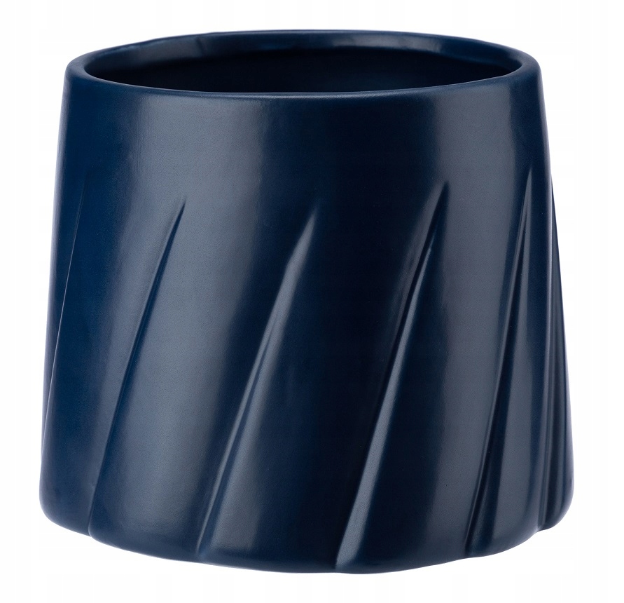 

Osłonka doniczka ceramiczna 17cm Gabriel granatowy