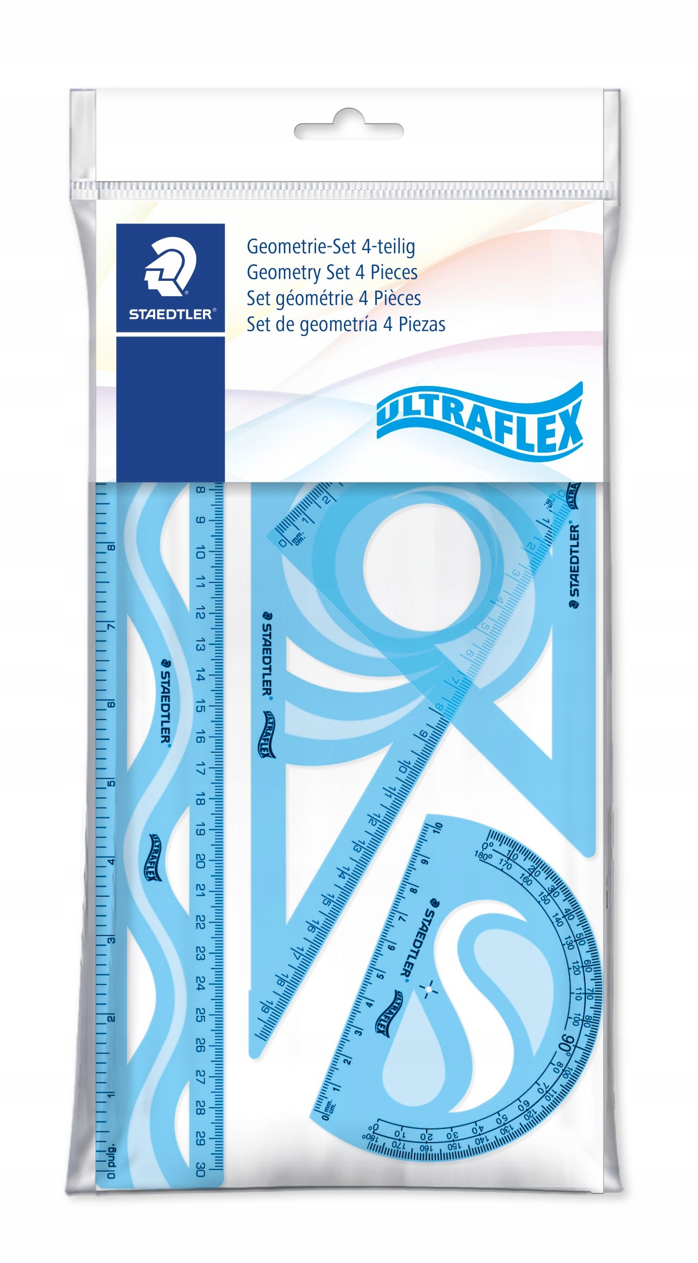 Zestaw komplet geometryczny STAEDTLER 30 niebieski