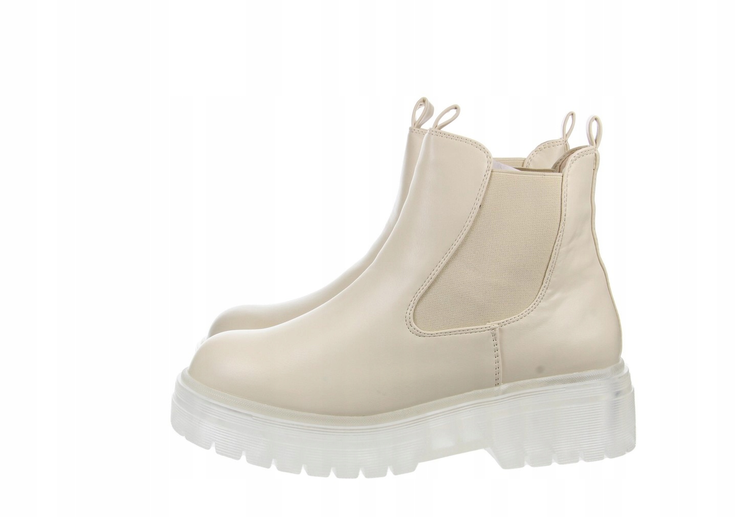 SZTYBLETY DAMSKIE BOTKI BEŻOWE 36.5 JUSTFAB 1Z6C2* EU 36.5 1_6 Kod producenta JG104916