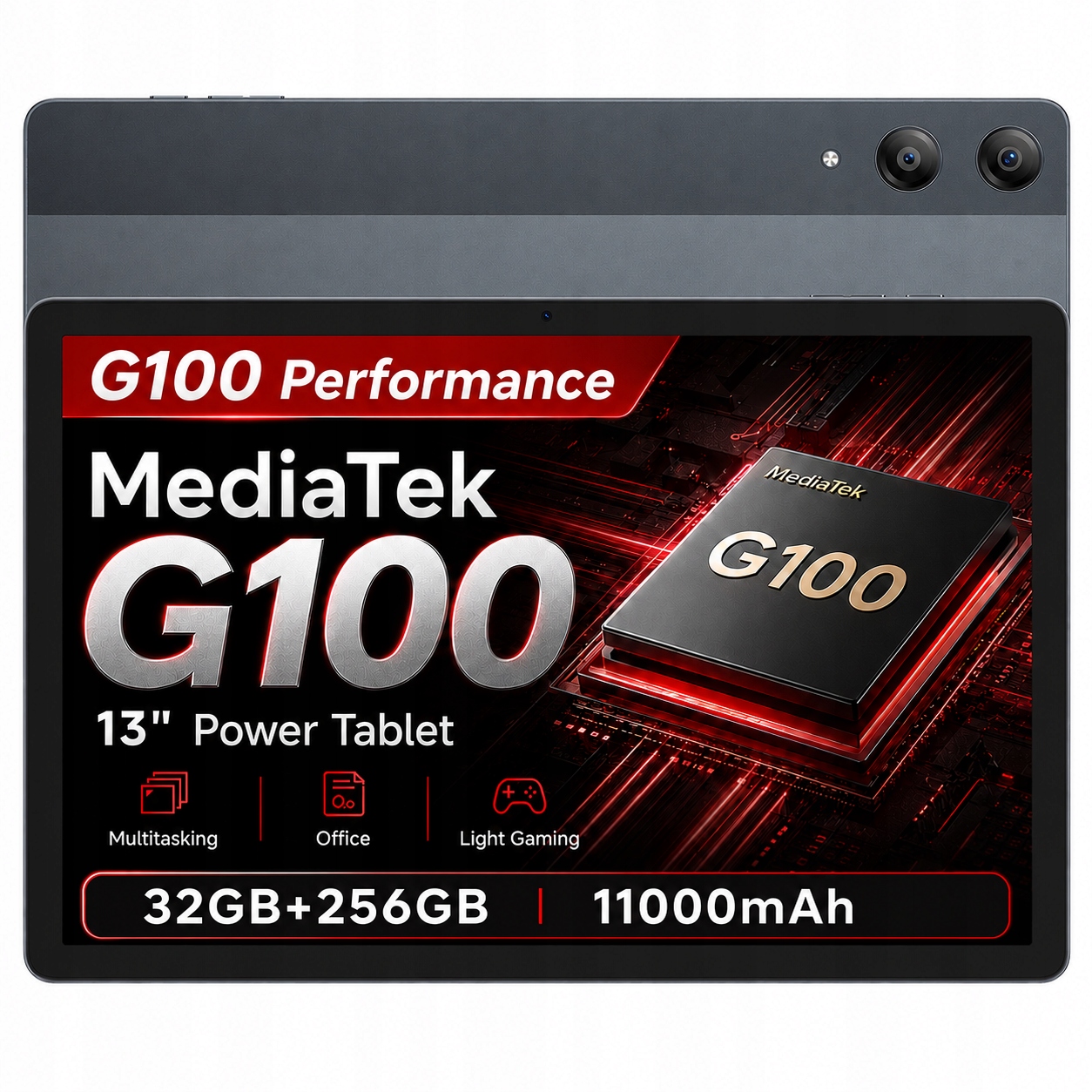 Tablet Doogee Tab E3 Pro 13" Ips Fhd 32GB+256GB 11000mAh 4G 2TB 4G/LTE/SIM
