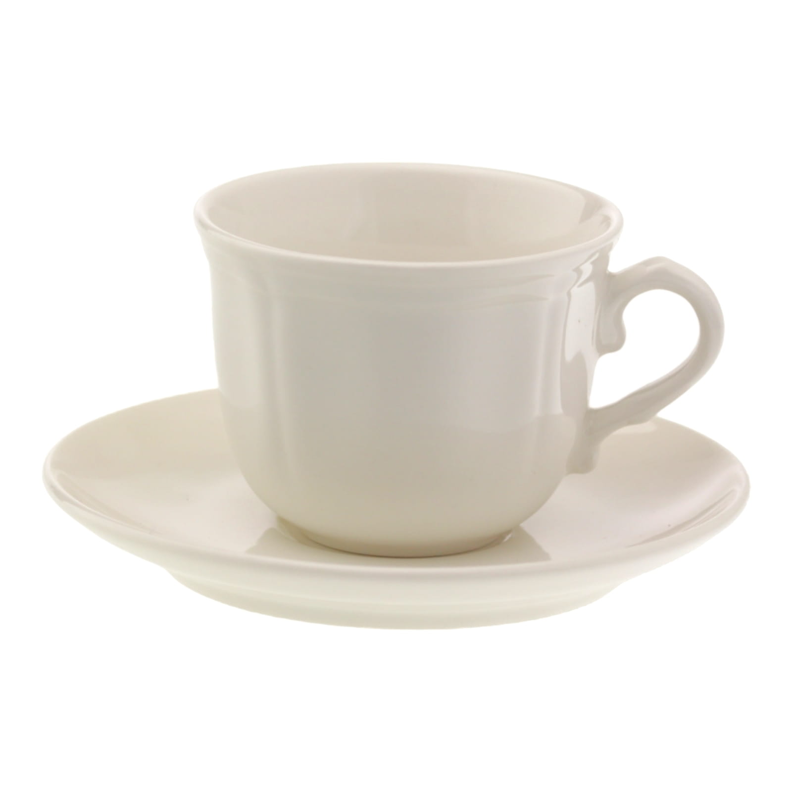 KAROLINA GASTRO FILIŻANKA/SPODEK ESPRESSO 90ml KREM 6SZT/KPL Stan opakowania brak opakowania