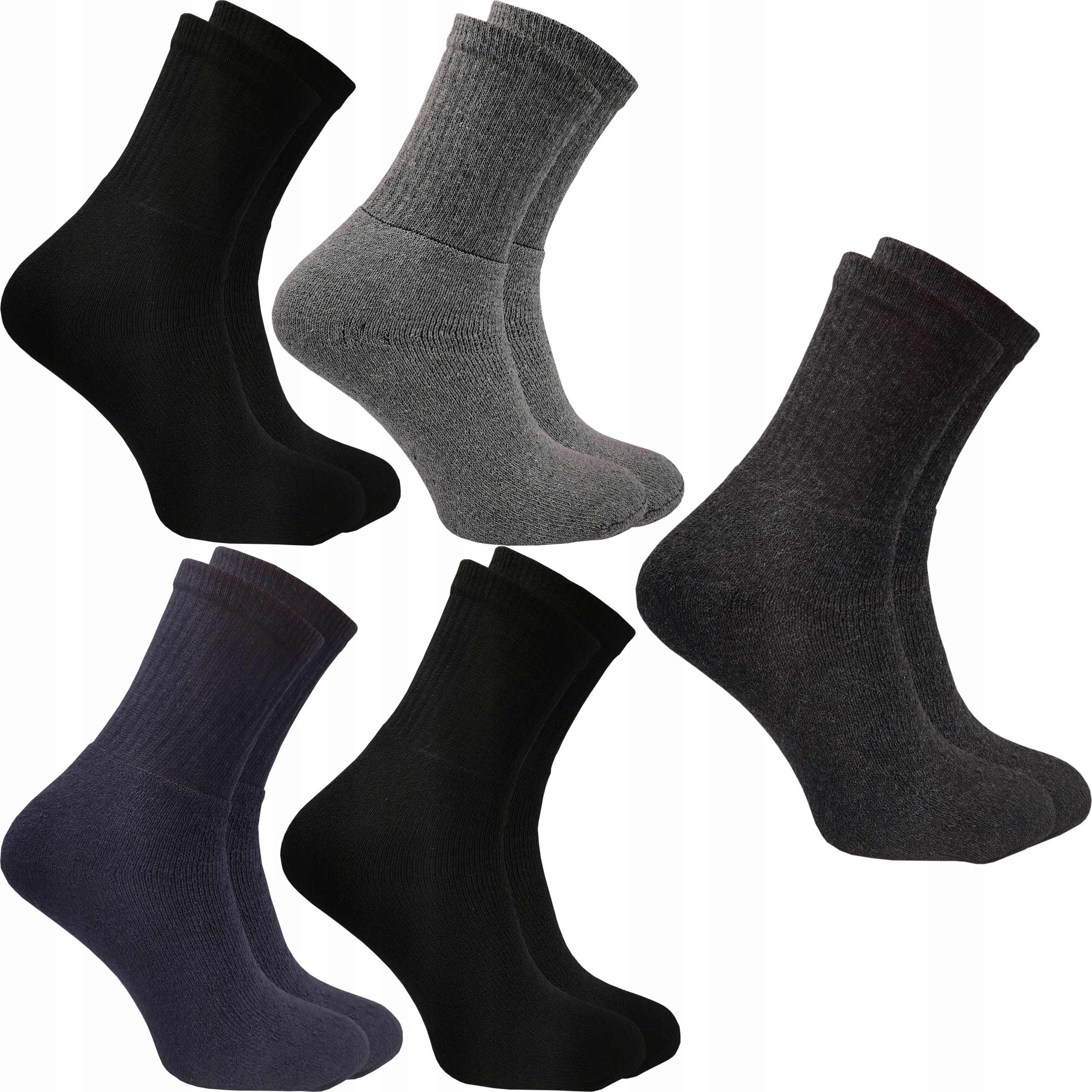 

5x Skarpety frotte Polska mix Grube frota 43-46
