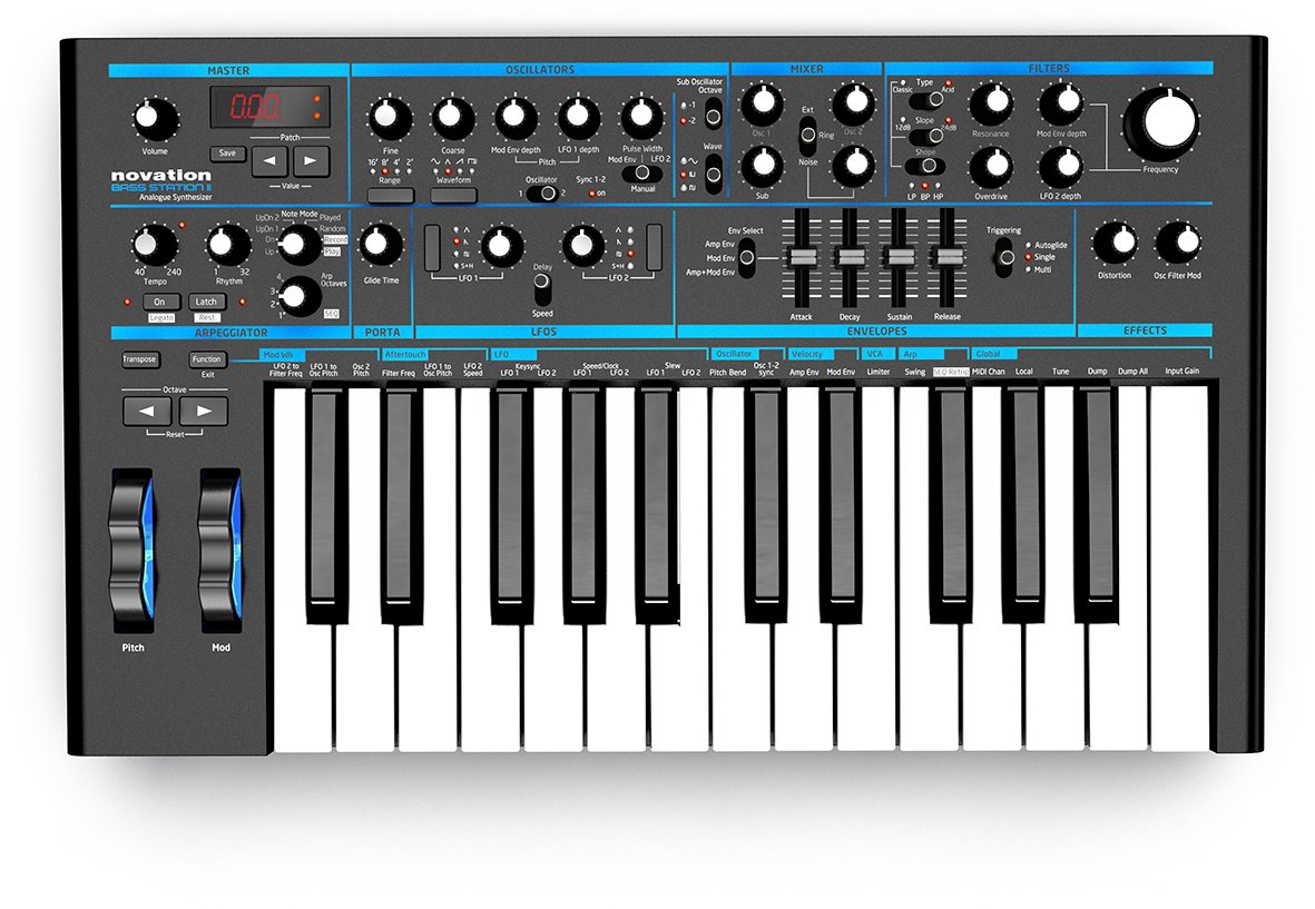 Novation Bass Station II Syntezátor