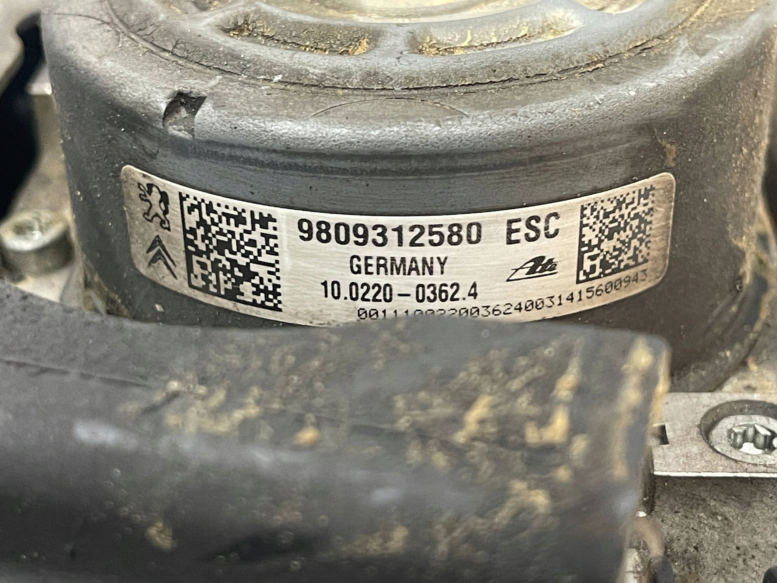 Pompa ABS PEUGEOT 2008 e 1 13- 9809312580