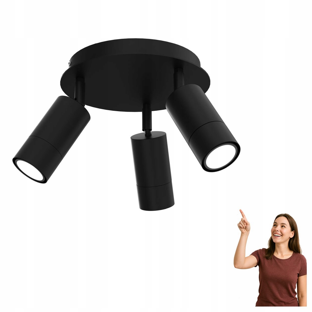 Trojitá spotová reflektorová lampa Link 5186 Luminex