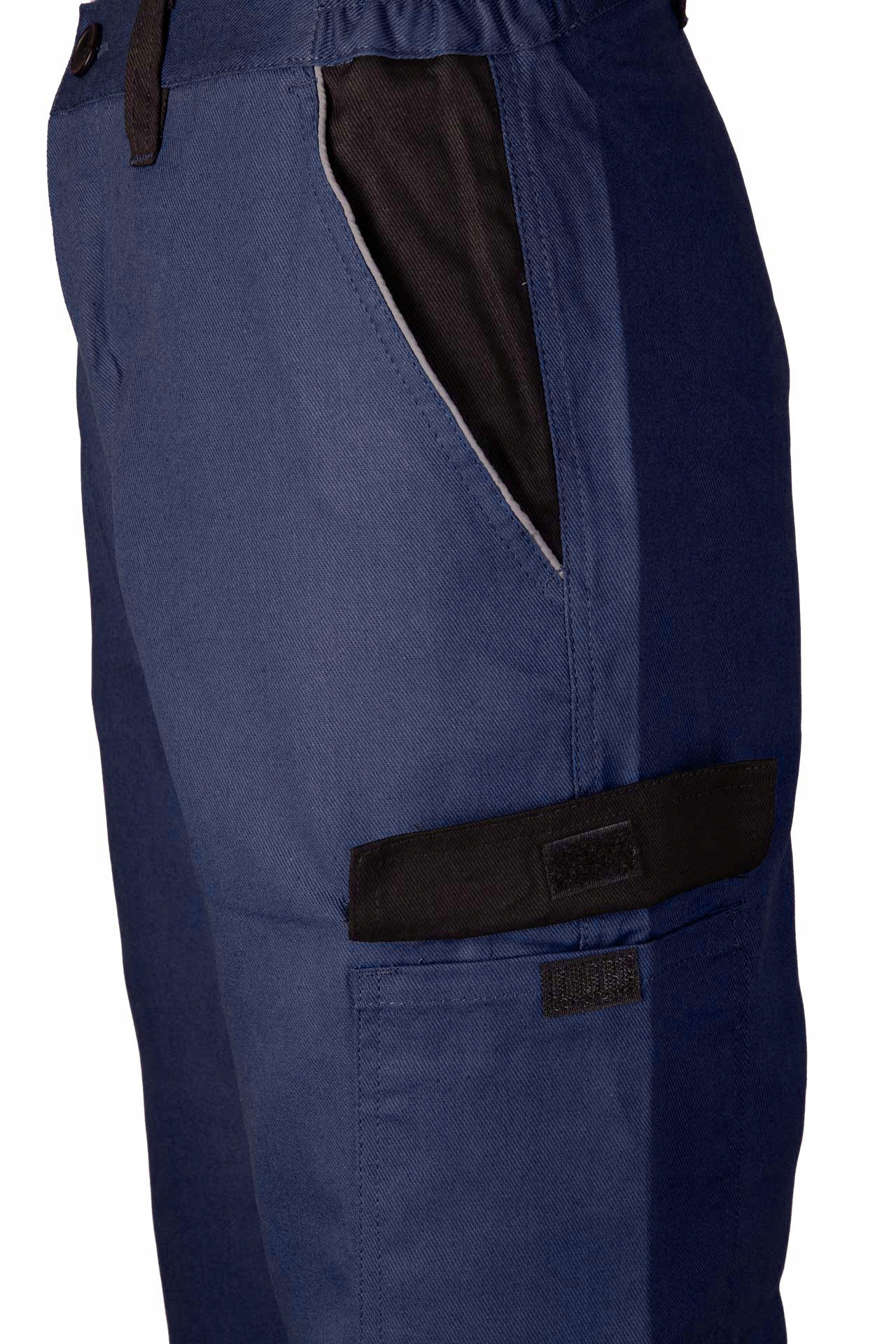 SPODNIE ROBOCZE OCHRONNE MONTERSKIE BAWEŁNA 100% Płeć unisex