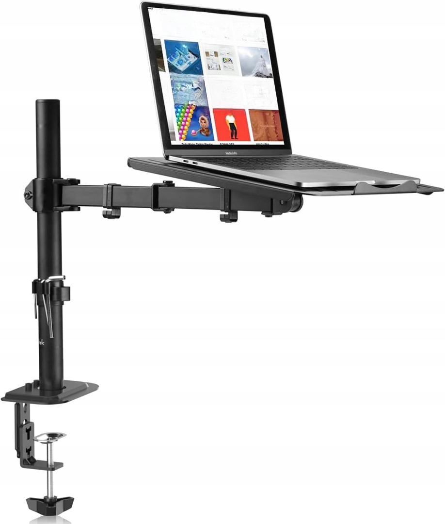 Rameno pro monitor s podstavcem a držákem pro notebook, nastavitelné Suptek