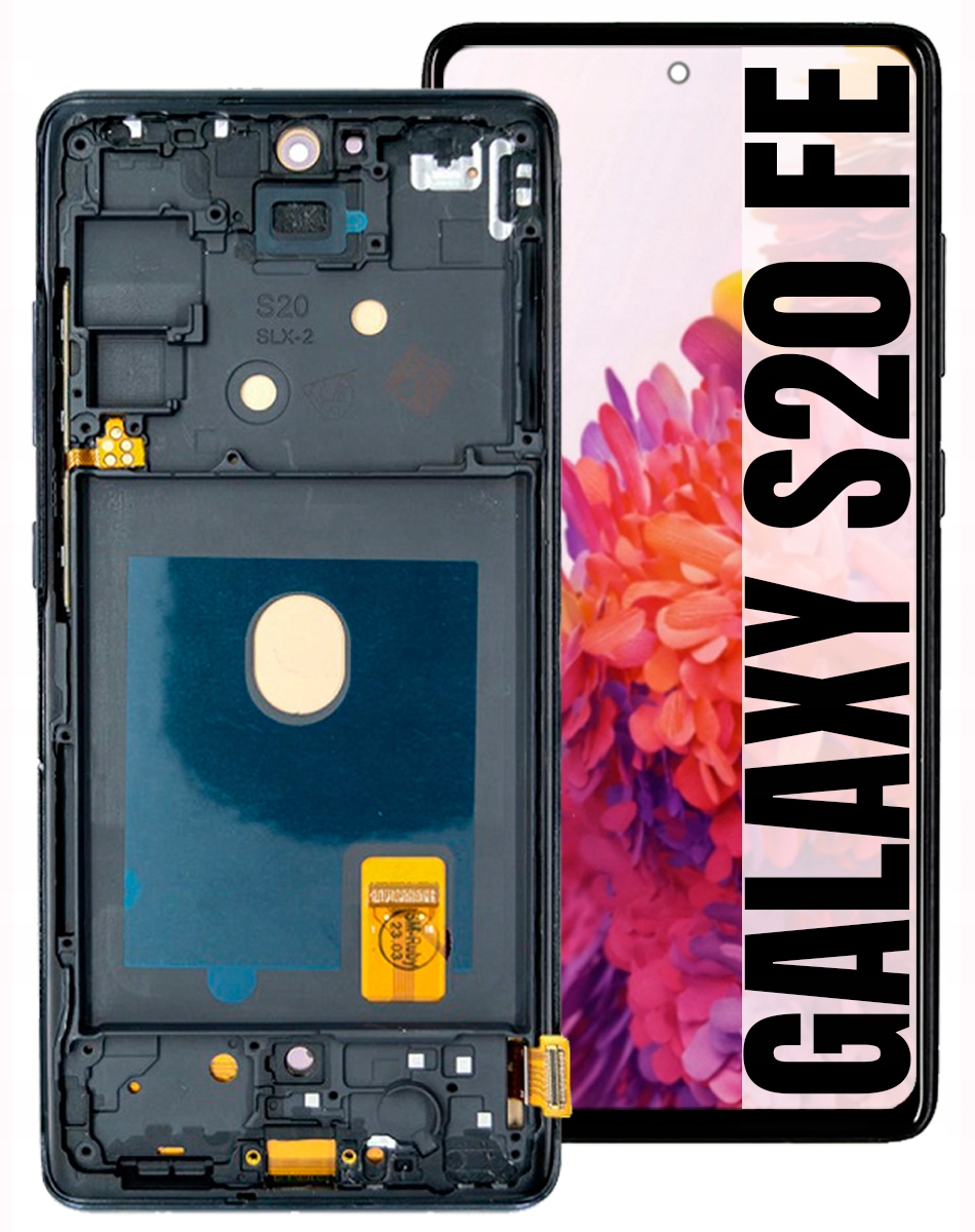 Displej Pro Samsung Galaxy S20 Fe 4G G780 G780F Oled LCD Rámeček