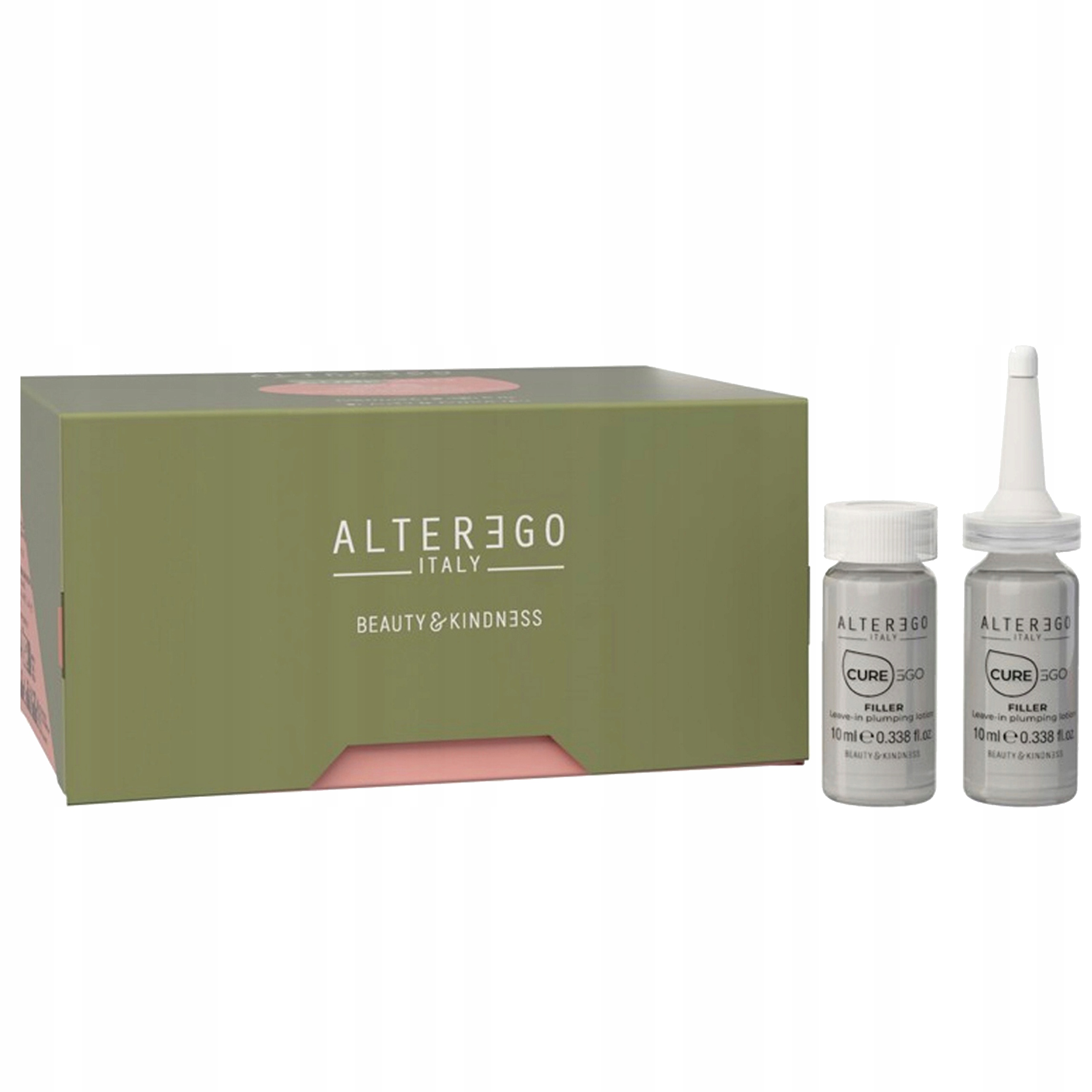 Alter Ego CureEgo Filler Lotion, 12x10ml, ampułki regenerujące do włosów