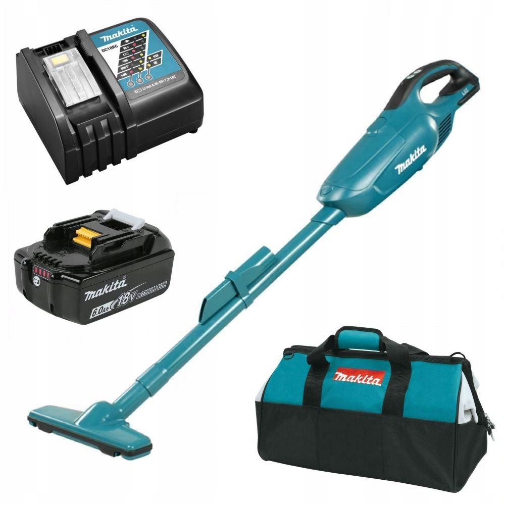 

Makita DCL182Z + Aku 6.0 Ah Okurzacz akum. + Torba