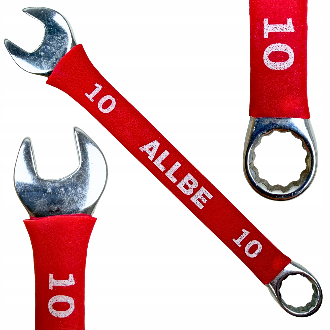 Klucz Płasko Oczkowy 10mm Stal Crv Klucze Płasko Oczkowe Cr-V Mocny Solidny