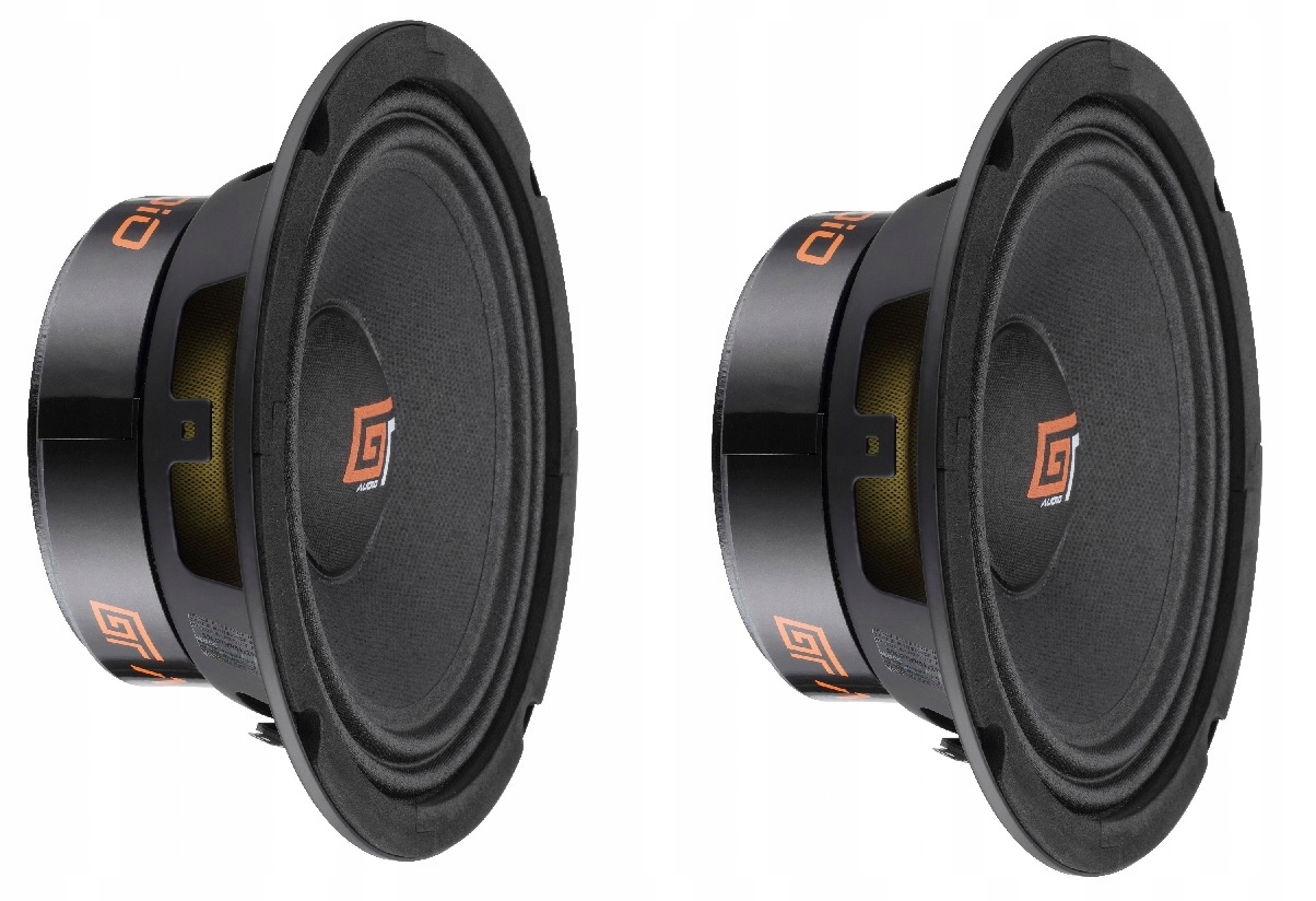 Bassface GT-MR6/4 Reproduktory do auta Midrange 16,5 cm 165 mm 2ks