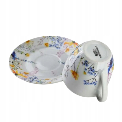 KOMPLET zestaw porcelanowych FILIŻANEK 250 ml ZE SPODKIEM 6 szt. Joy Mondex Pojemność 250 ml