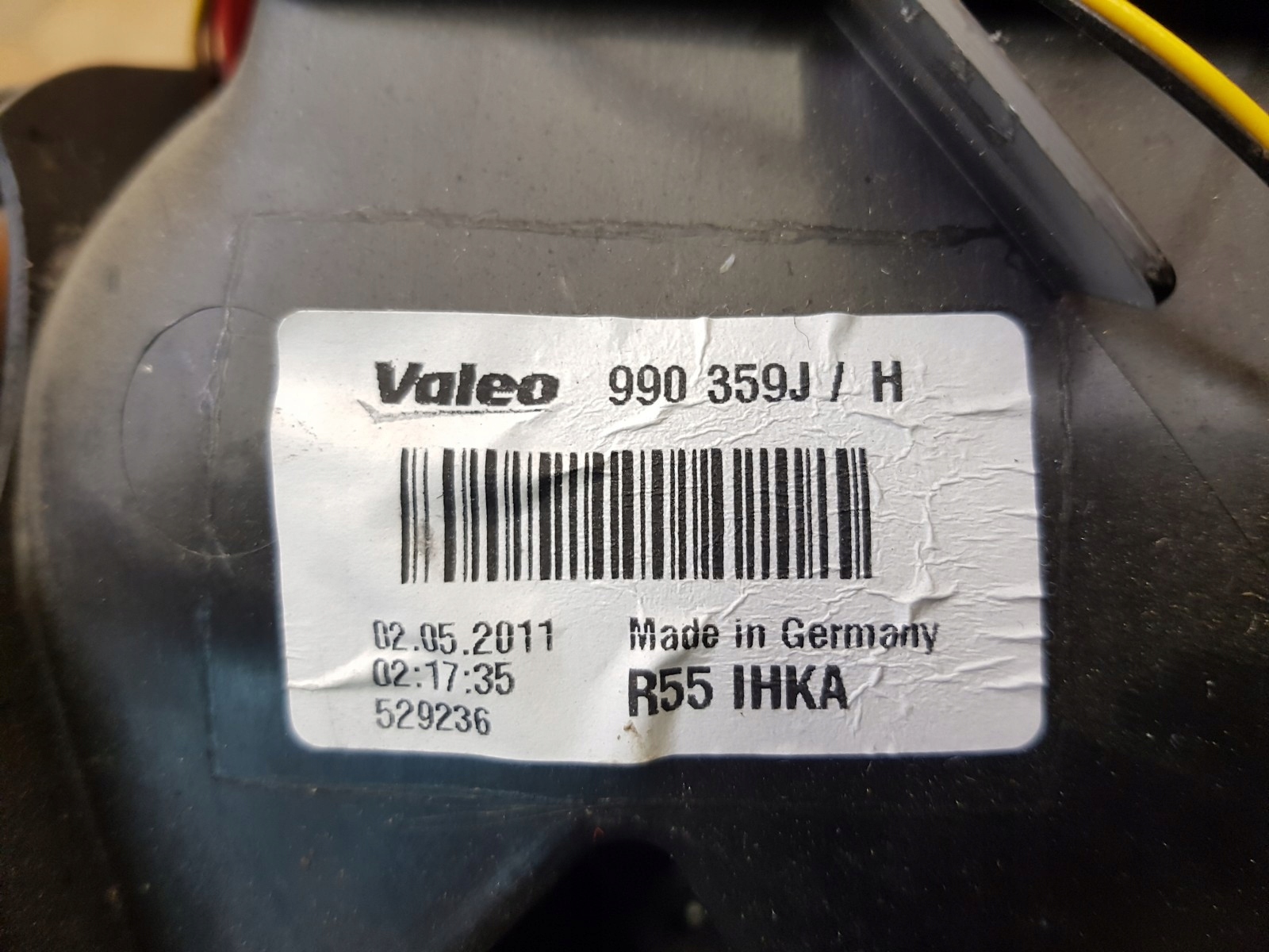 радиатор отопителя 990359J MINI COUNTRYMAN R60