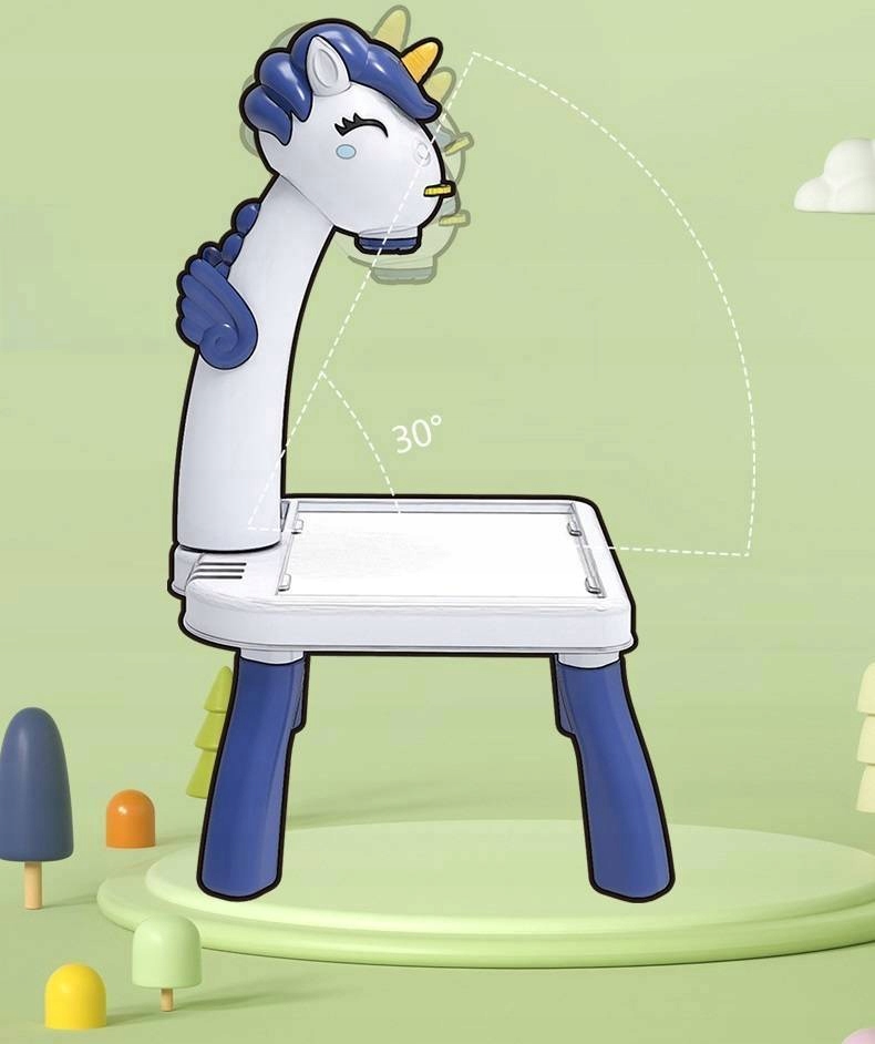 Projektor Rzutnik do Rysowania Stolik Tablica Mazaki dla dzieci Bohater brak