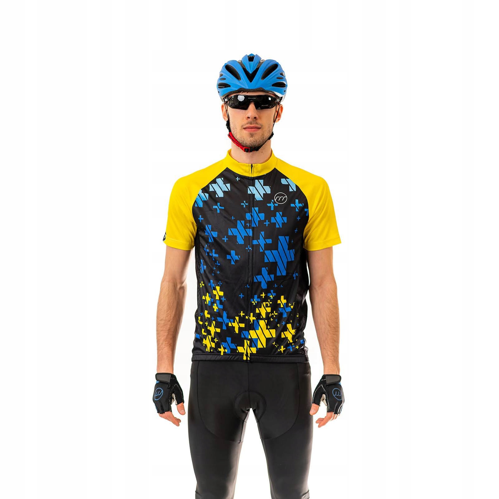 Madani: koszulka rowerowa męska PLUS, r. XXL Materiał dominujący poliester