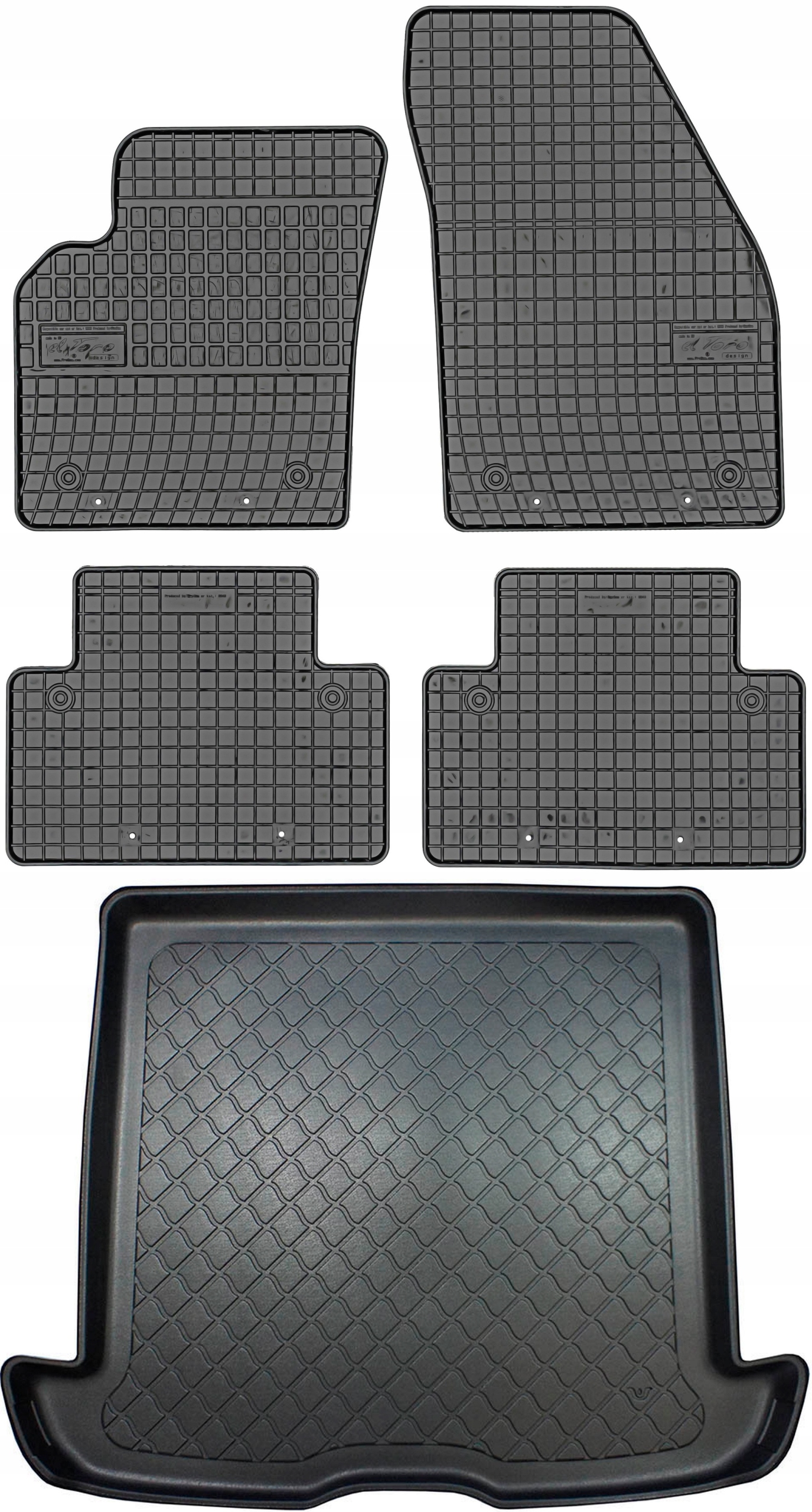 Volvo V50 Kombi od roku 2004-05.2012 Set Koberce batožinový priestor