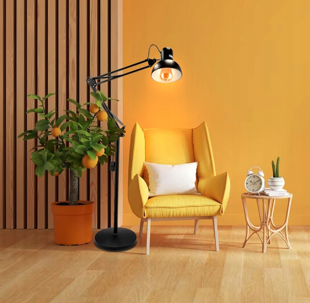 Lampka Lampa Podłogowa Stojaca LED 1xE27 185CM REGULACJA Marka Berge