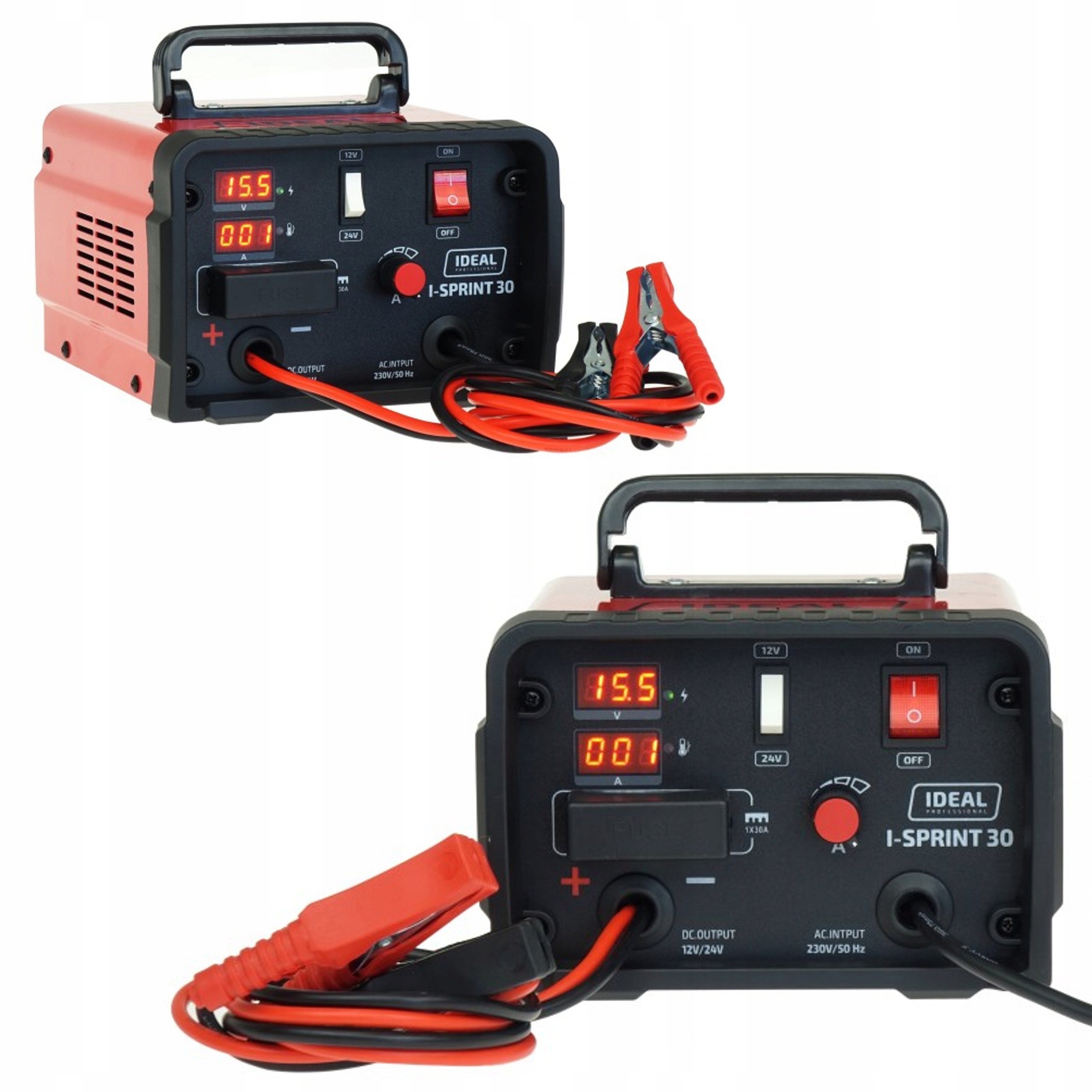 

Prostownik Ładowarka Akumulatora 12 24V 30A