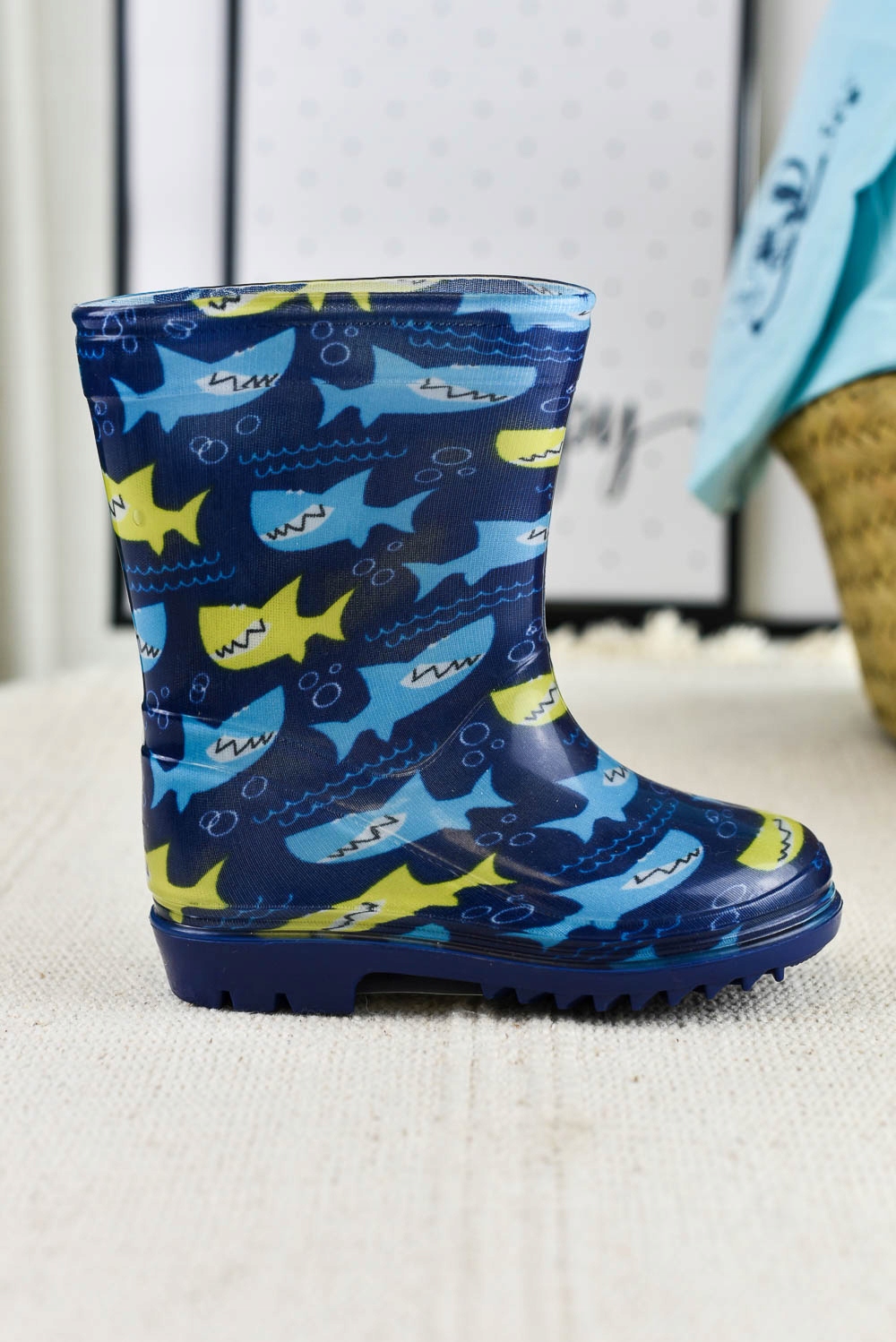 Kalosze dziecięce Rekiny granatowe (26) Marka Inna marka