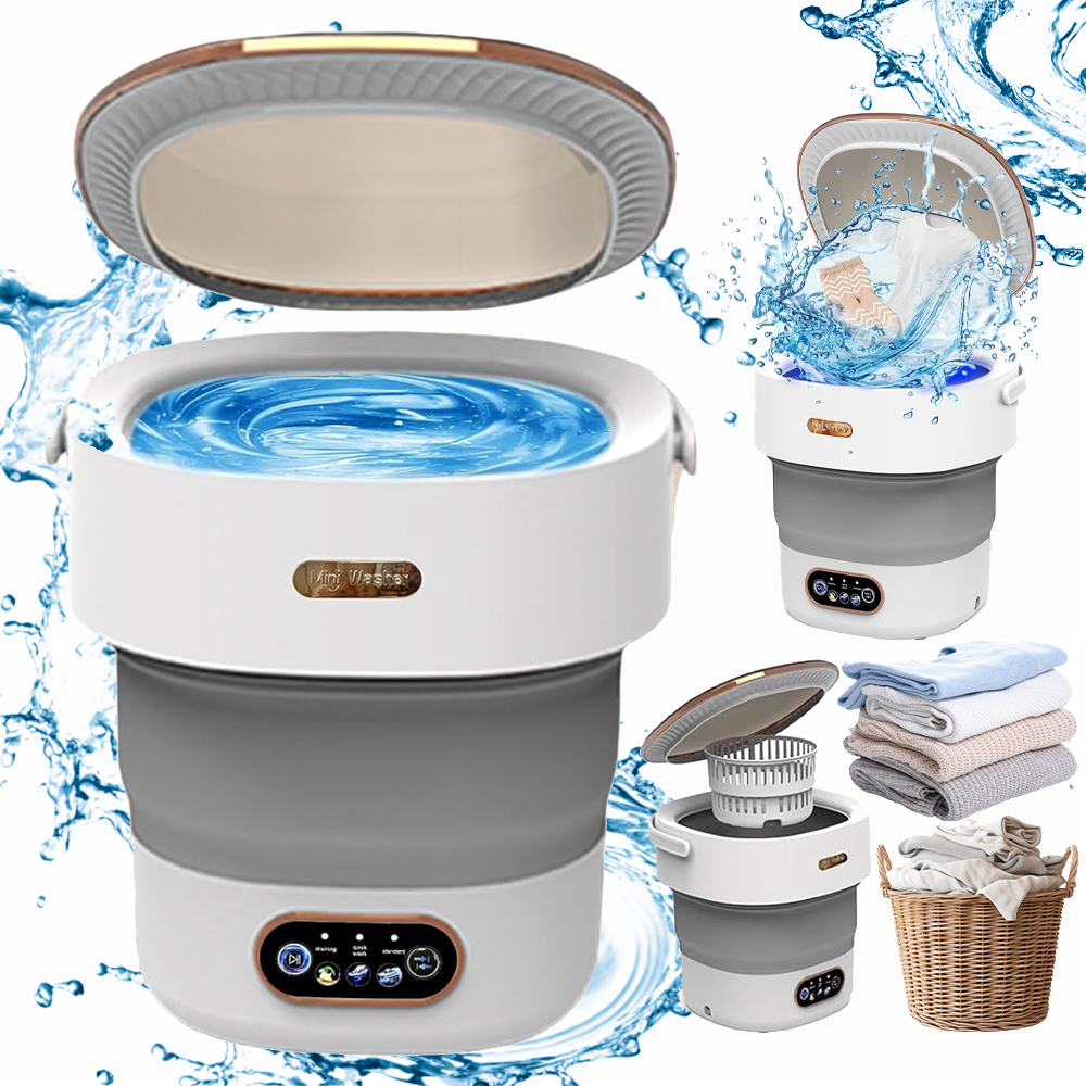 Składana Mini Pralka Nadaje Się Do Ubranek Dziecięcych Bielizny Ręczników