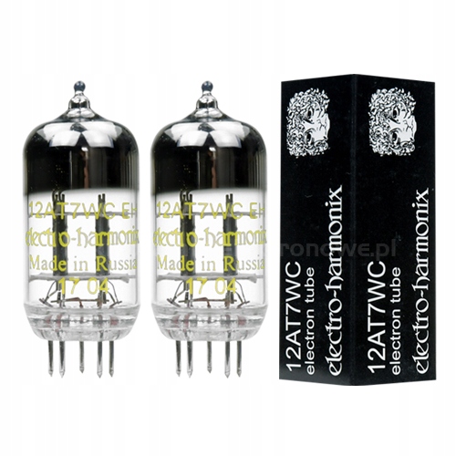 12AT7WC Eh (Xtra Low Microphonic) – vybraný pár